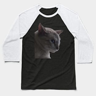 Kitty in a bad mood Baseball T-Shirt